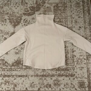 White Buff Bunny athletic long sleeve shirt